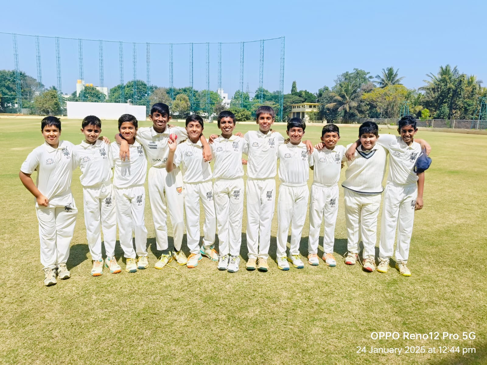 Magadi Cricket Academy match practice